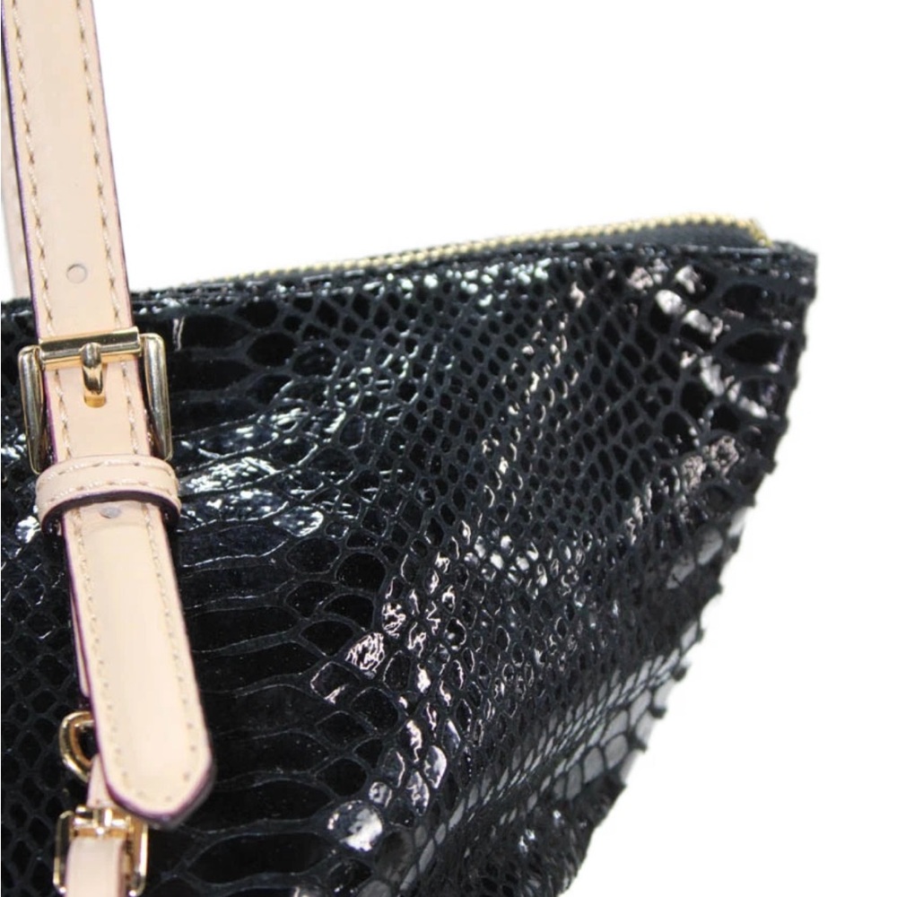 Michael Michael Kors Womens Embossed Python Zippe… - image 2